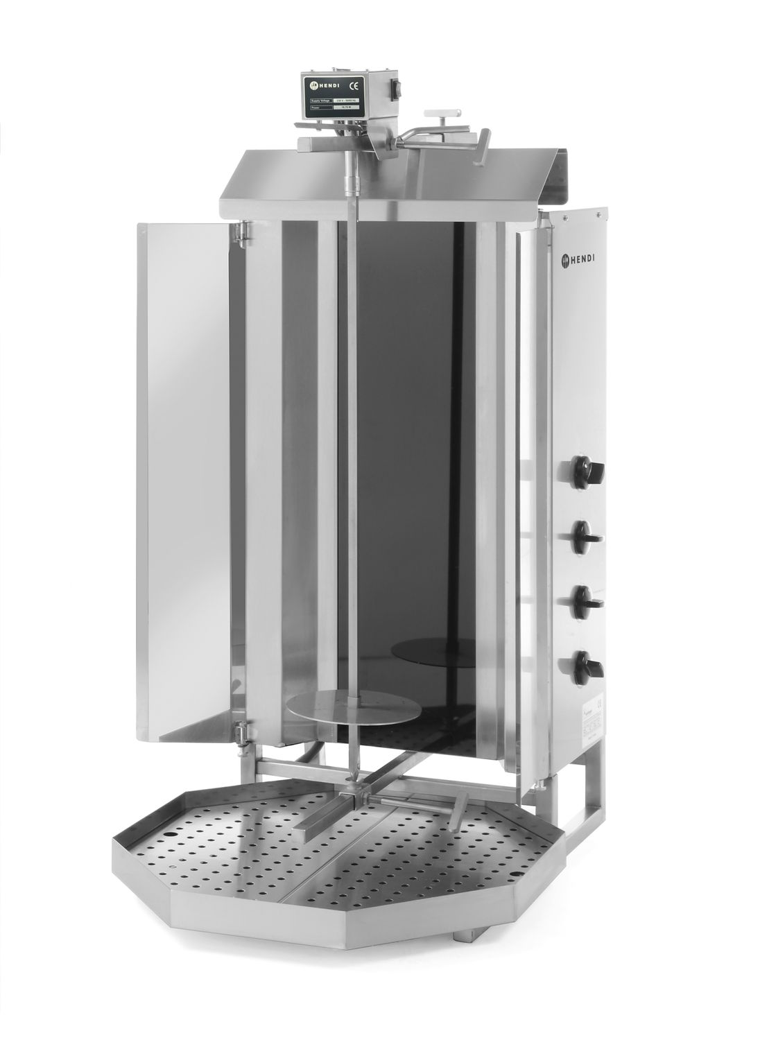 226018_2024 Kebaba elektriskais grils, HENDI, Profi Line, 400V/7200W, 7,2kW, 550x700x(H)1120mm